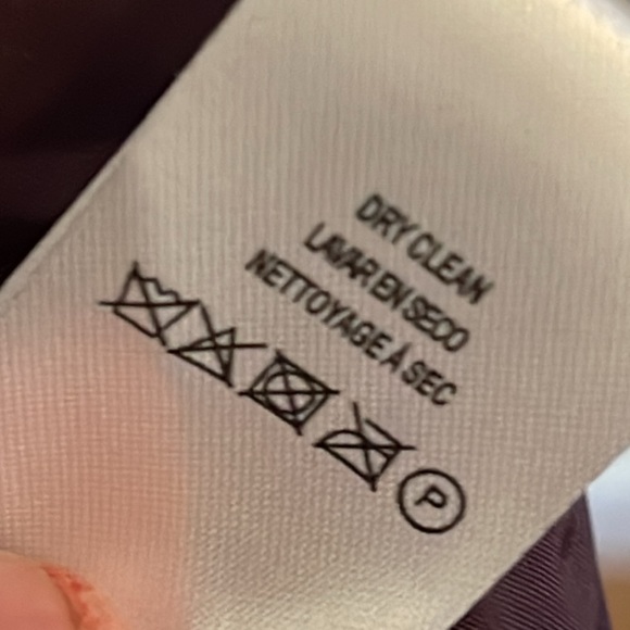 Calvin Klein NWT Faux Suede jacket size small Merlot /plum - Picture 4 of 13